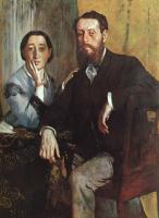 Degas, Edgar - The Duke and Duchess Morbilli